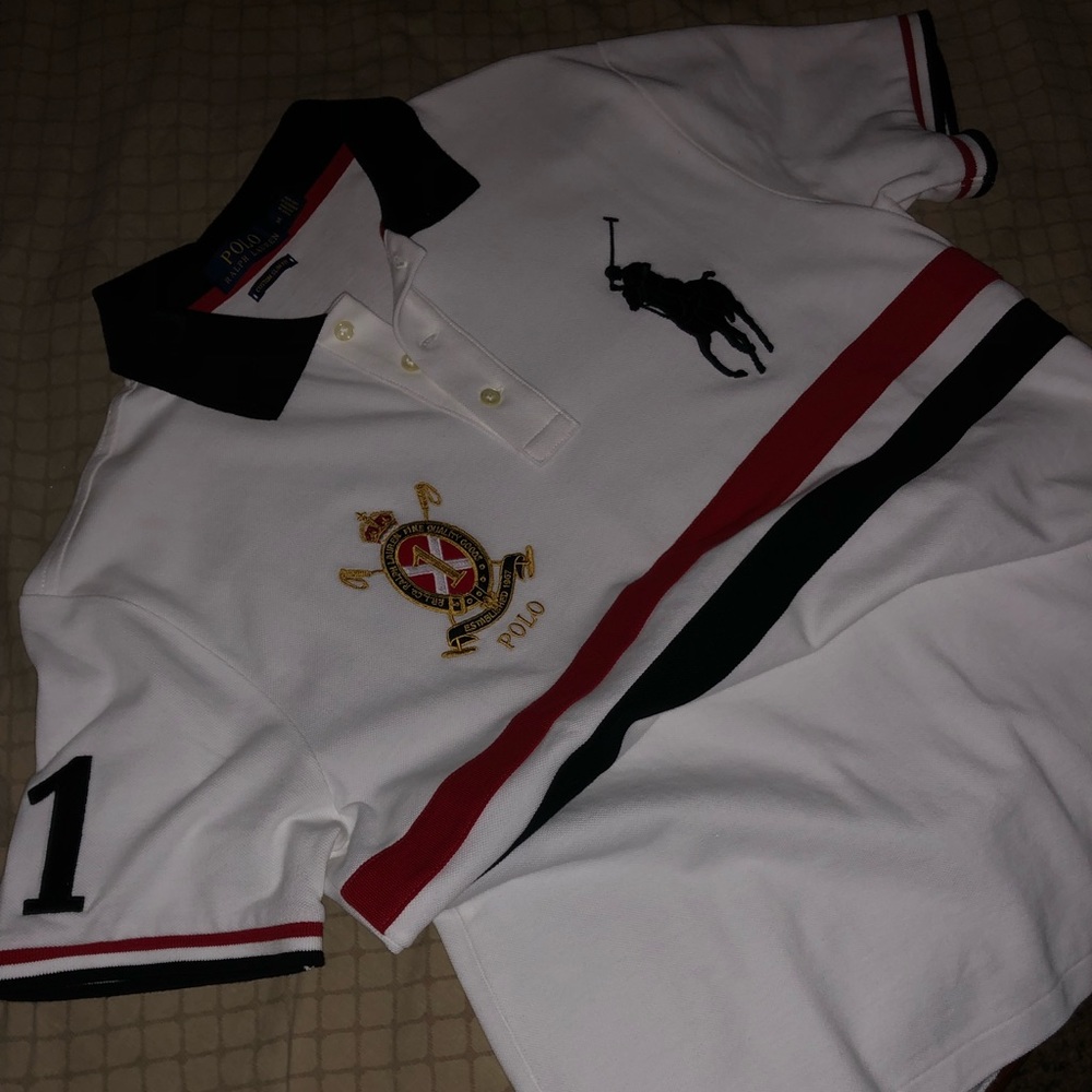 Men’s custom slim fit polo